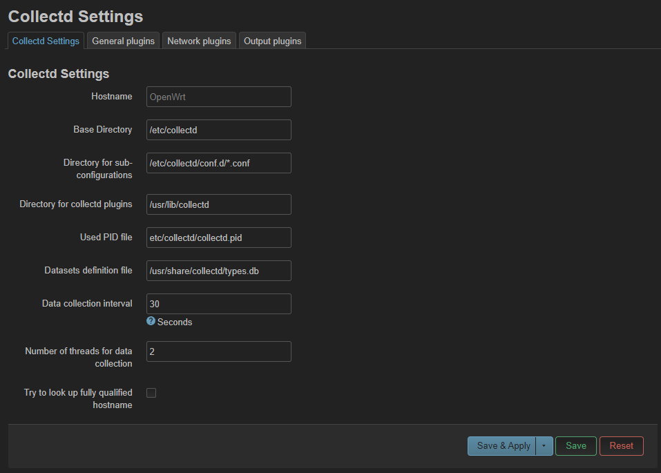 Home Assistant dashboard showcasing OpenWRT statistics.